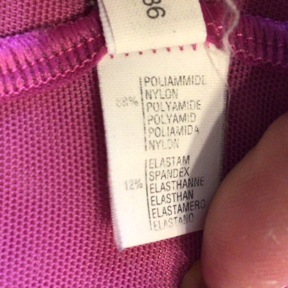 LA PERLA PURPLE LACE BABYDOLL LINGERIE SLIP SIZE 12 - Picture 10 of 16